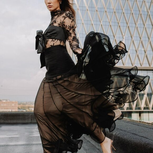 𝒁𝑰𝑴𝑴𝑬𝑹𝑴𝑨𝑵𝑵 EDEN long skirt - Picture 14 of 14